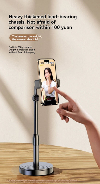 Desktop Tripod for Phone Smartphone Iphone with Phone Holder Stand Bracket Tripe for Mobile Telefoon Statief Stand Table