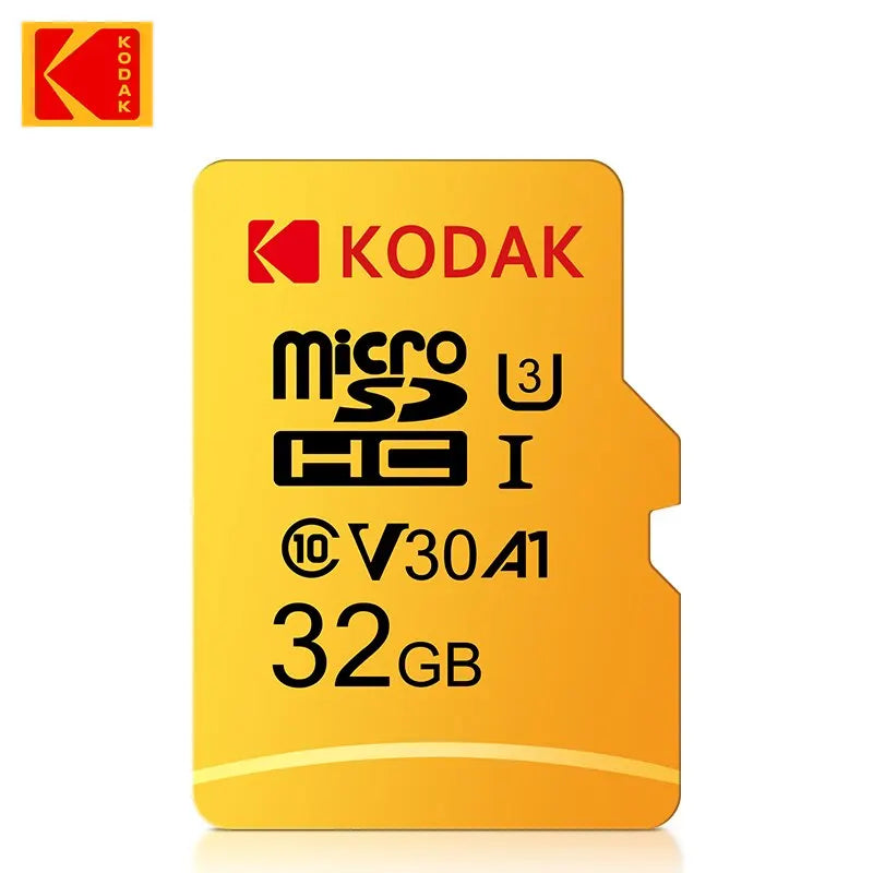 Kodak Micro SD Card Mini SD Class10 32GB 64GB 128GB 256GB High Speed Write Super Compatibility Phone Camera Meomory Card