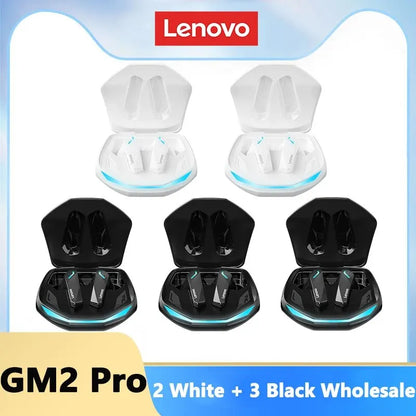 Choice Lenovo GM2 Pro Wireless Bluetooth 5.3 Earphones Gaming Low Latency Dual Mode Music Earbuds Sports In-Ear Headset With Mic