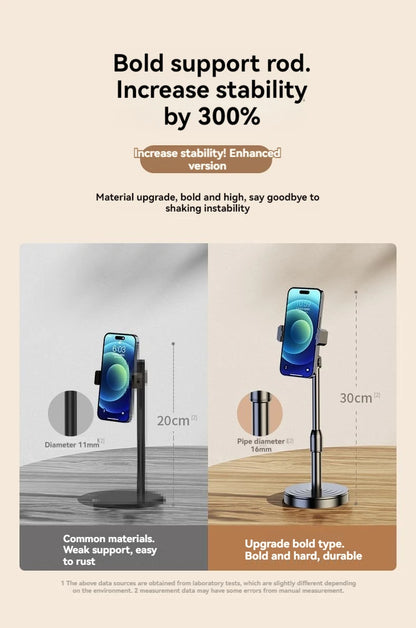 Desktop Tripod for Phone Smartphone Iphone with Phone Holder Stand Bracket Tripe for Mobile Telefoon Statief Stand Table