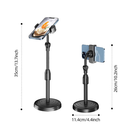 Desktop Tripod for Phone Smartphone Iphone with Phone Holder Stand Bracket Tripe for Mobile Telefoon Statief Stand Table