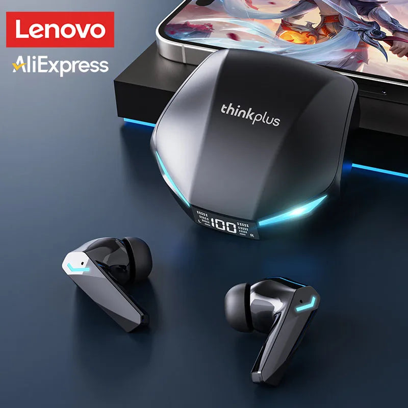 Choice Lenovo GM2 Pro Wireless Bluetooth 5.3 Earphones Gaming Low Latency Dual Mode Music Earbuds Sports In-Ear Headset With Mic