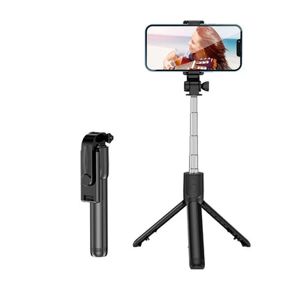 Bluetooth Wireless 67CM Selfie Stick Mini Tripod Extendable Monopod Remote Shutter for Android IOS 2024 Latest Hot Phone Holder