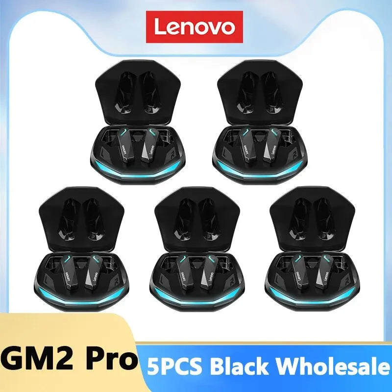 Choice Lenovo GM2 Pro Wireless Bluetooth 5.3 Earphones Gaming Low Latency Dual Mode Music Earbuds Sports In-Ear Headset With Mic